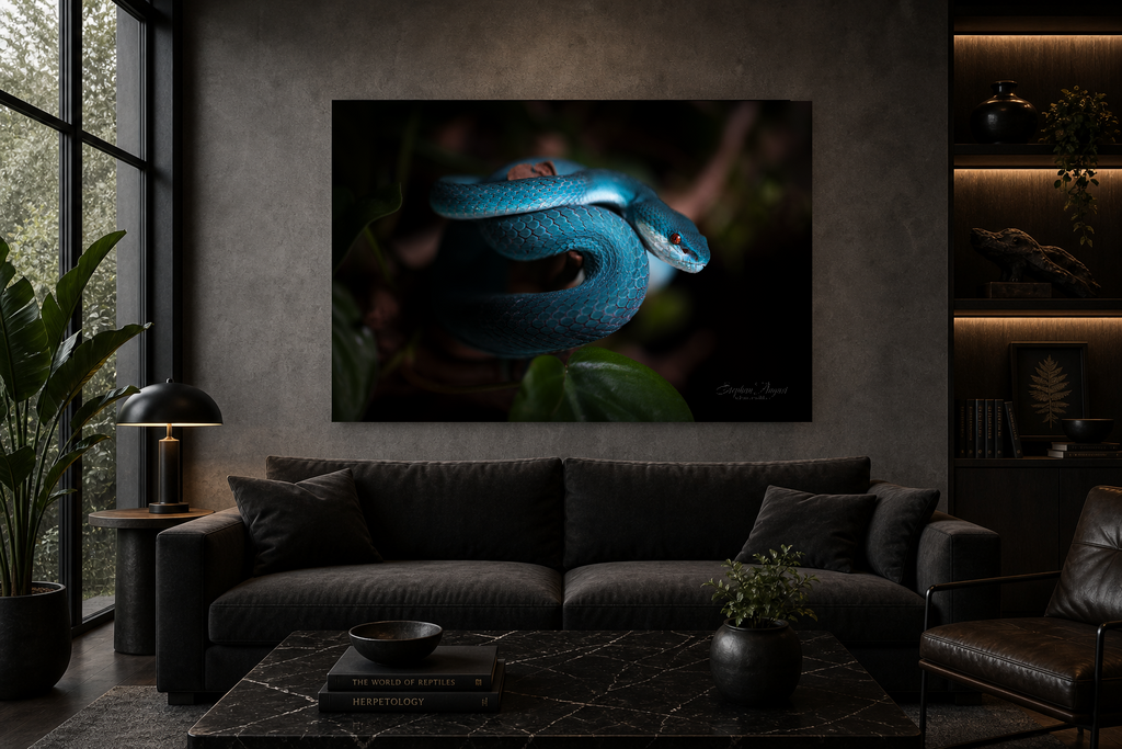 Blaue Eleganz
